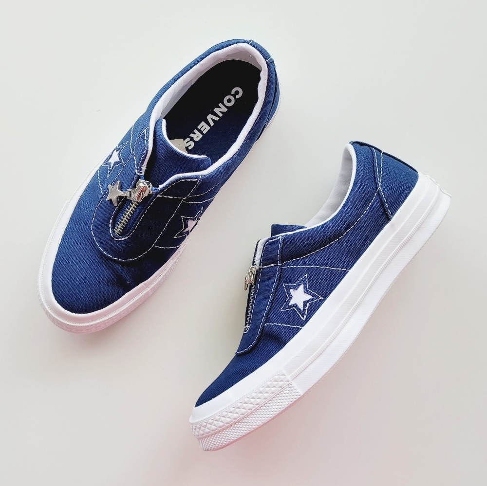 Converse One Star Slip Navy White Women's 5 - Picture 2 of 6